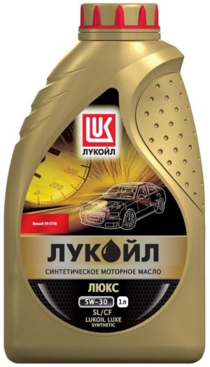 Масло Лукойл-Люкс 5W30 SAE, API SL/CF СИНТ. 1л, шт